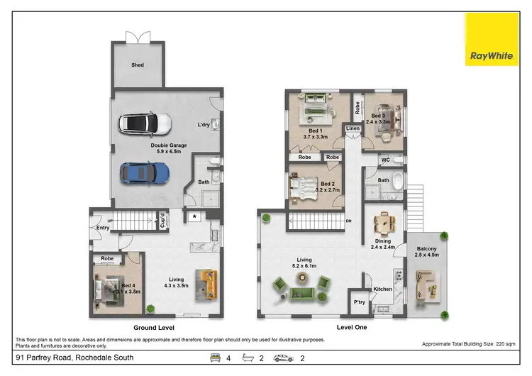 Floorplan of Homely house listing, 91 Parfrey Road, Rochedale South QLD 4123