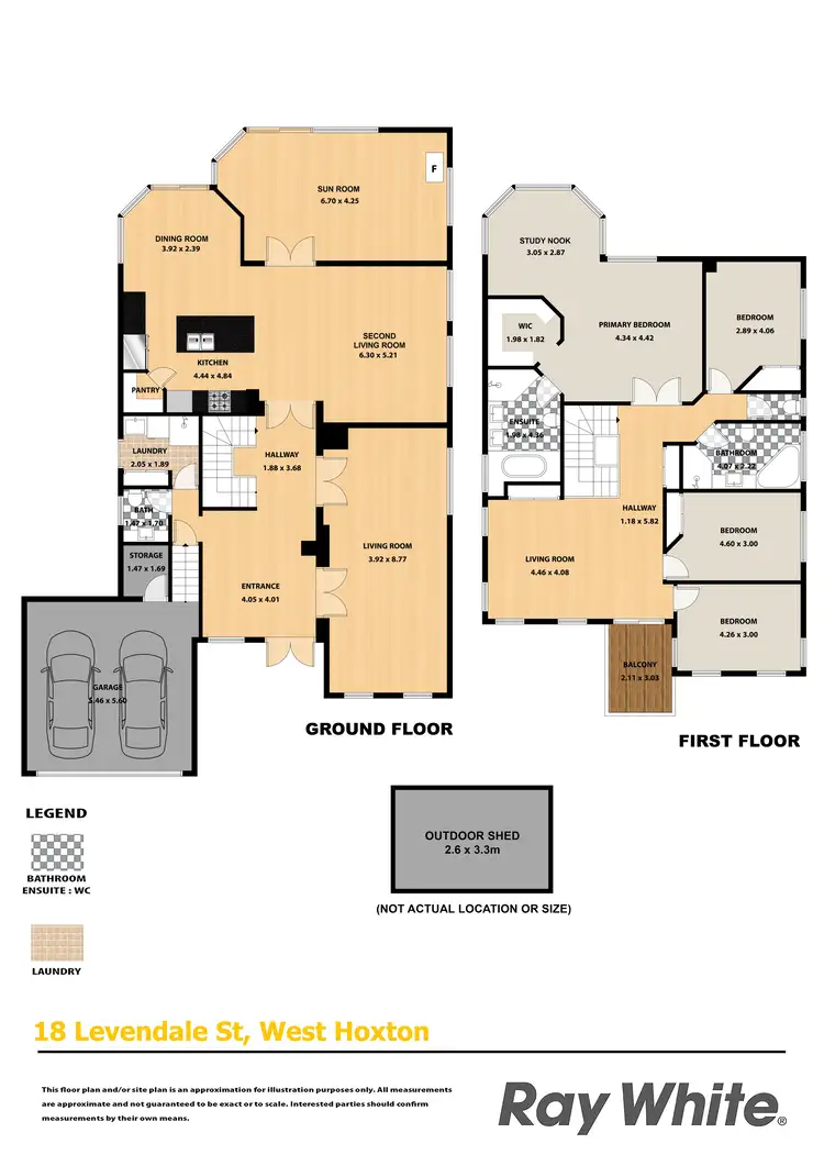 Floorplan of Homely house listing, 18 Levendale Street, West Hoxton NSW 2171