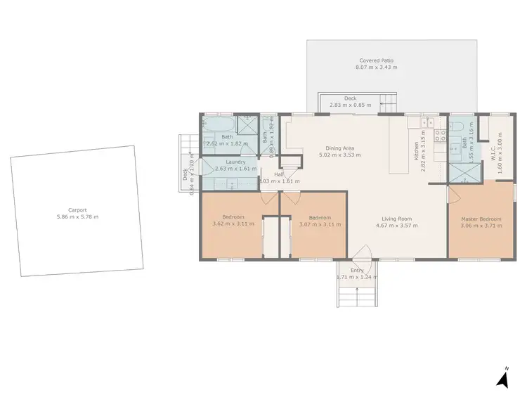 Floorplan of Homely house listing, 184 Chudleigh Drive, Emerald QLD 4720