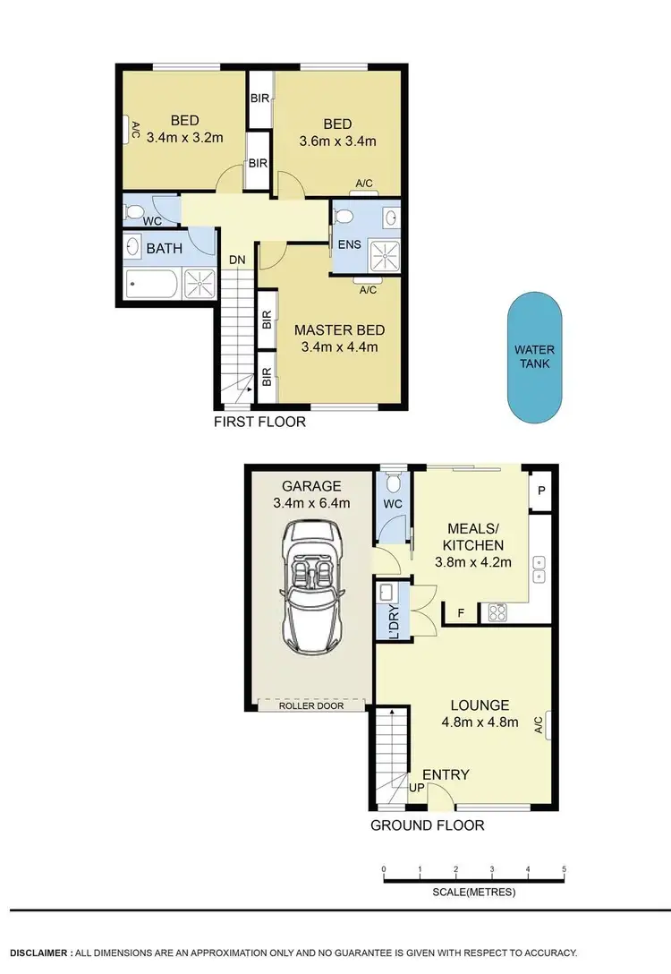 Floorplan of Homely townhouse listing, 1B Lotis Court, Keilor Downs VIC 3038