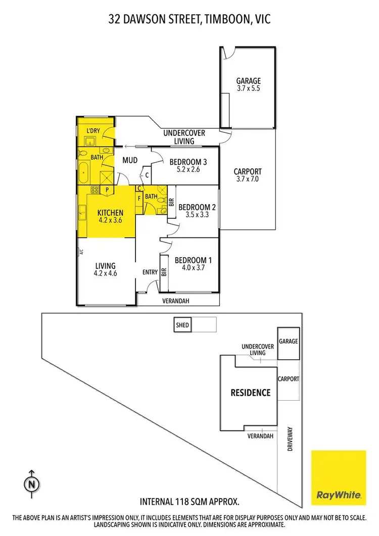 Floorplan of Homely house listing, 32 Dawson Street, Timboon VIC 3268