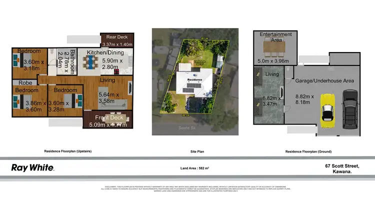 Floorplan of Homely house listing, 67 Scott Street, Kawana QLD 4701