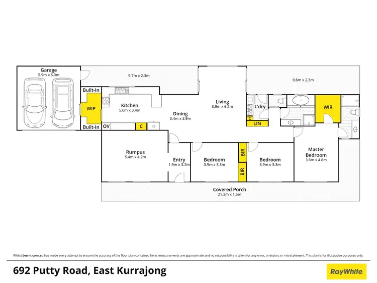 Floorplan of Homely rural property listing, 692 Putty Road, East Kurrajong NSW 2758