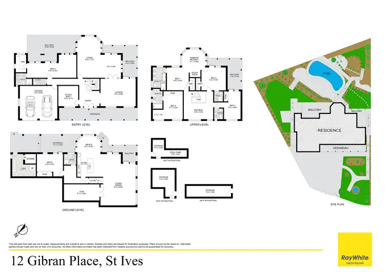 Floorplan of Homely house listing, 12 Gibran Place, St Ives NSW 2075