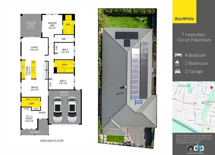 Floorplan of Homely house listing, 7 Inspiration Circuit, Pakenham VIC 3810