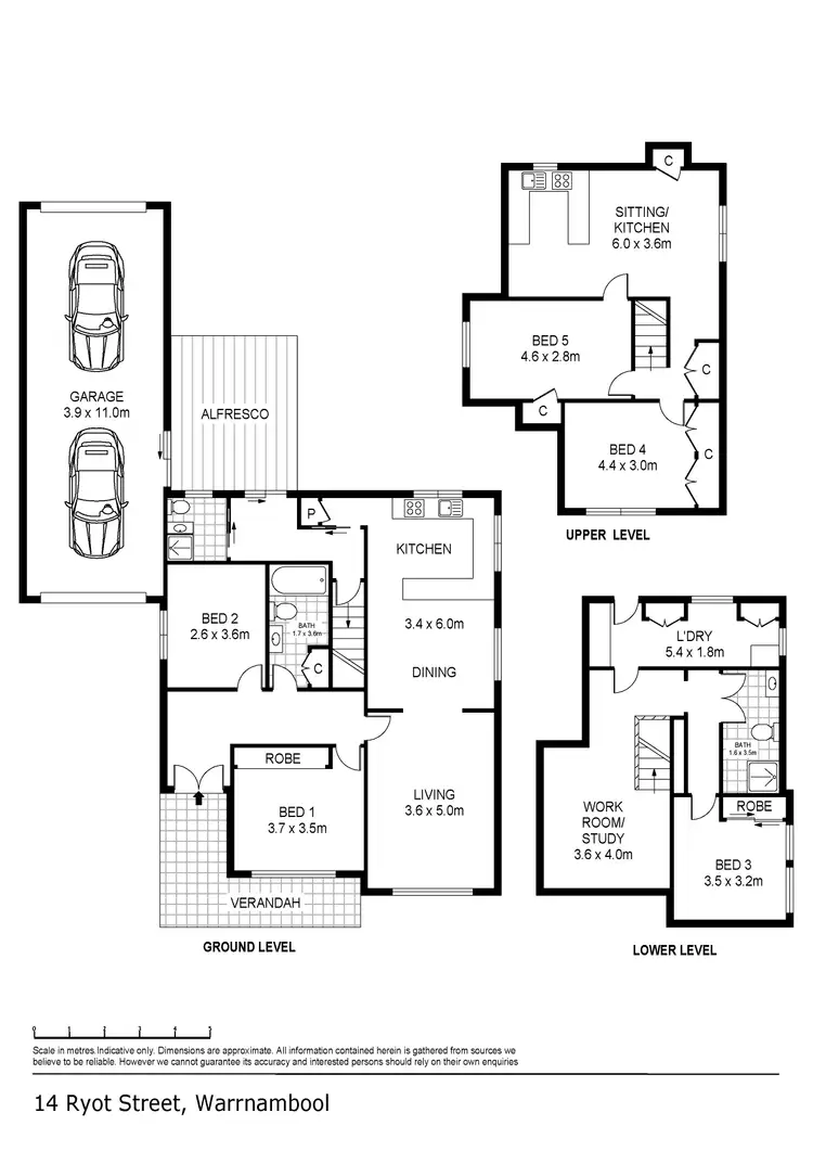 Floorplan of Homely house listing, 14 Ryot Street, Warrnambool VIC 3280