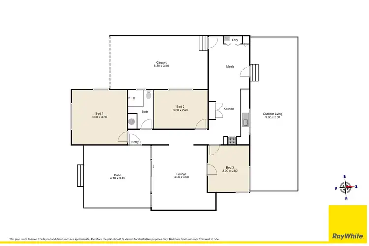 Floorplan of Homely house listing, 28 Davidson Street, Oakey QLD 4401
