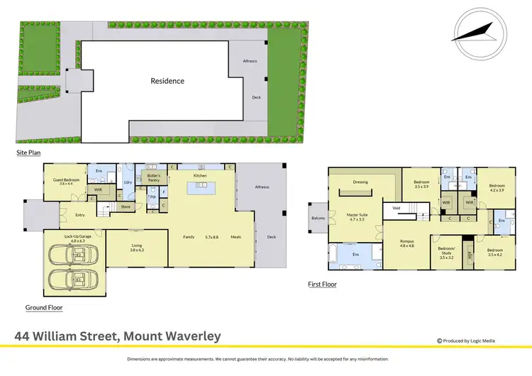 Floorplan of Homely house listing, 44 William Street, Mount Waverley VIC 3149
