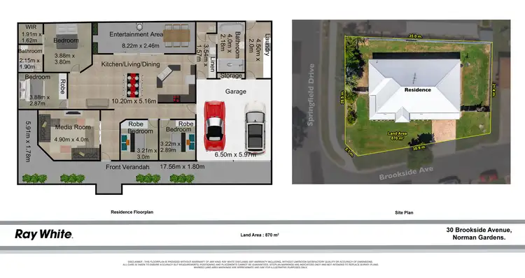 Floorplan of Homely house listing, 30 Brookside Avenue, Norman Gardens QLD 4701