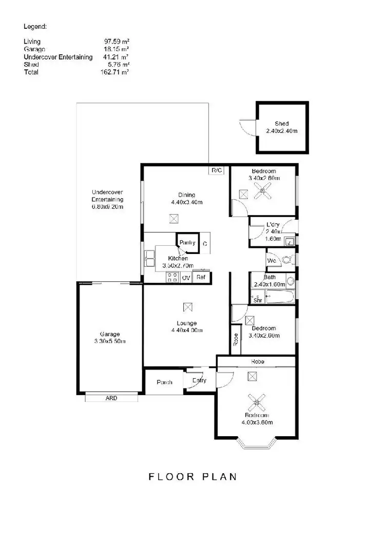 Floorplan of Homely house listing, 330 Henley Beach Road, Underdale SA 5032