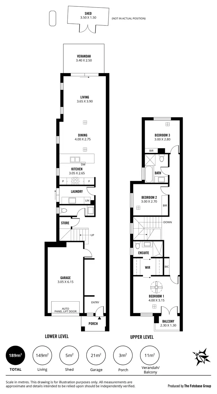 Floorplan of Homely house listing, 5B Quintus Terrace, Dover Gardens SA 5048
