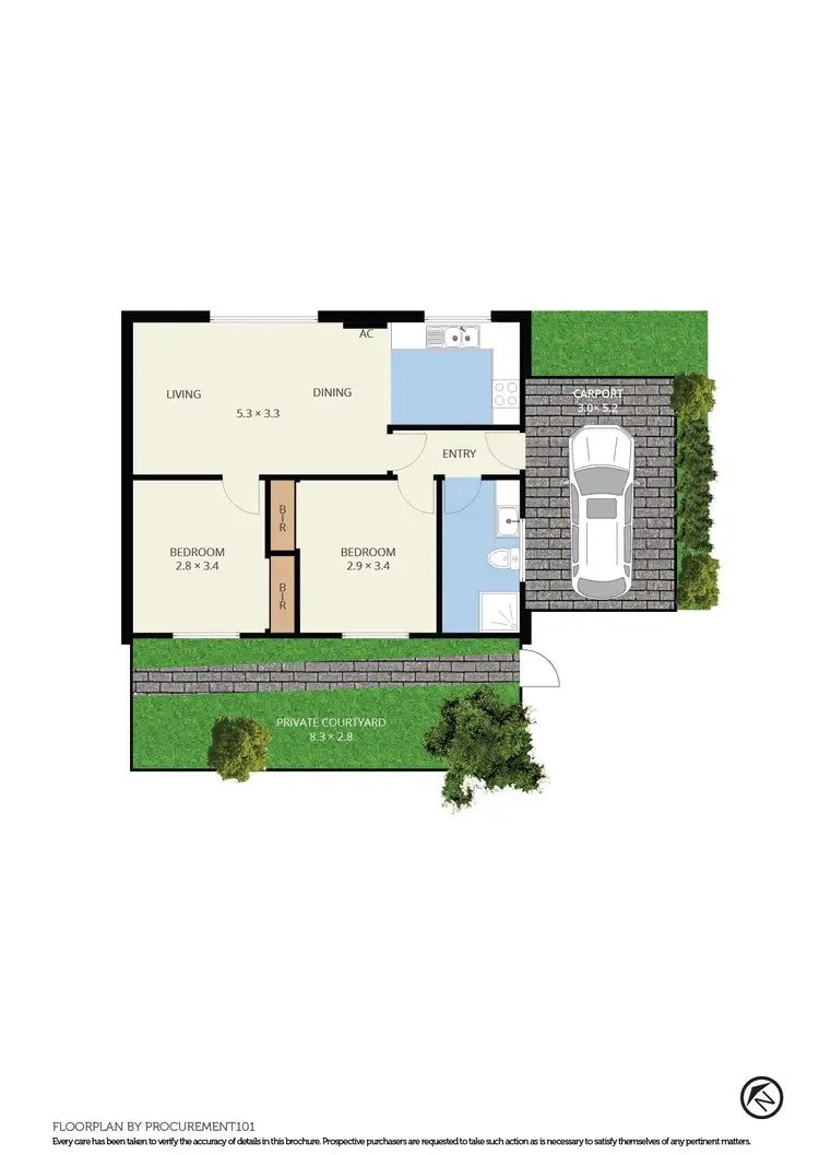 Floorplan of Homely unit listing, 7/84 Mount Pleasant Road, Nunawading VIC 3131