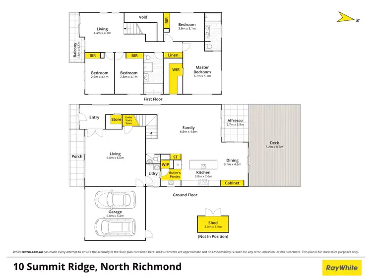 Floorplan of Homely house listing, 10 Summit Ridge, North Richmond NSW 2754