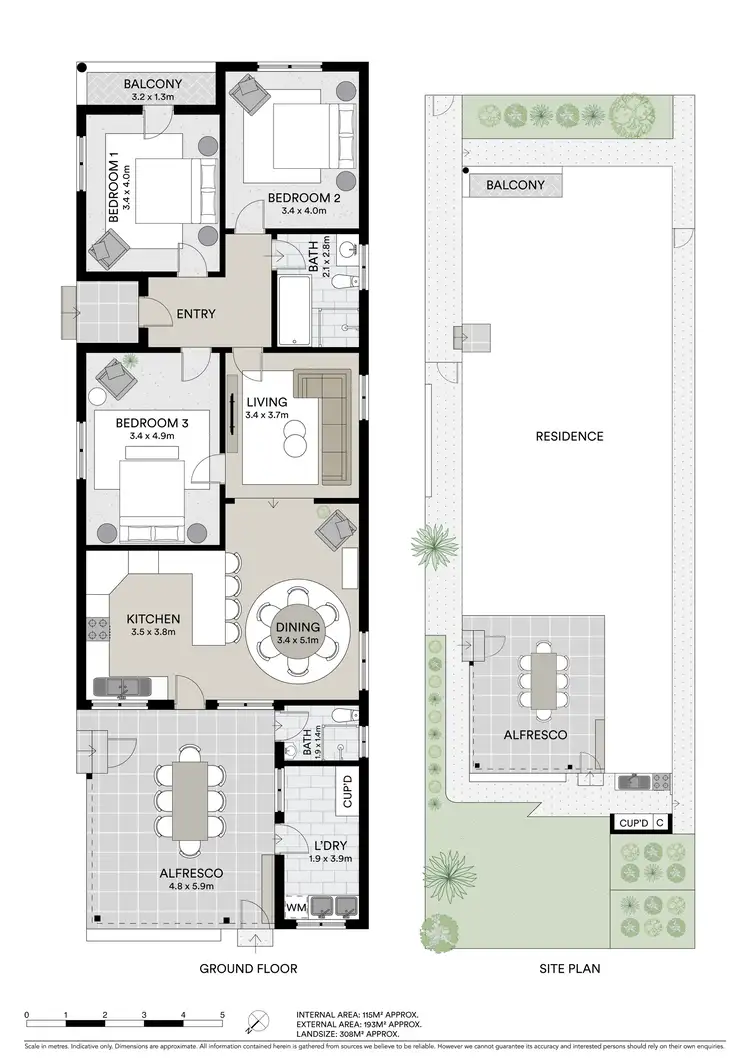Floorplan of Homely house listing, 9 John Street, Tempe NSW 2044