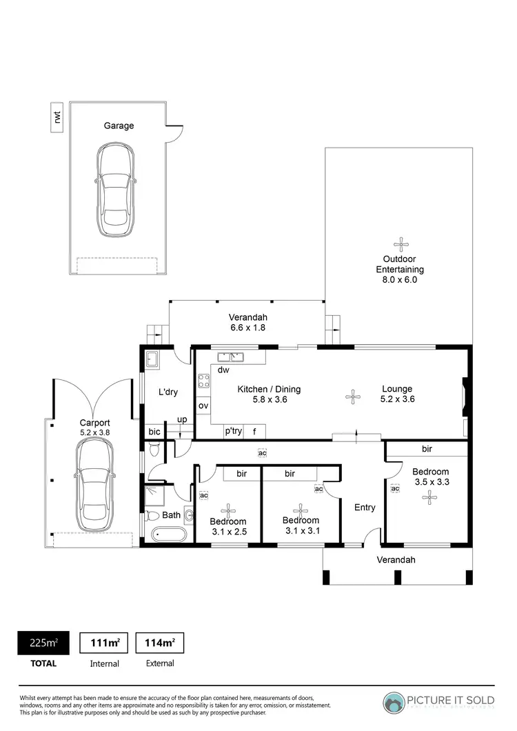 Floorplan of Homely house listing, 71 Flinders Drive, Valley View SA 5093