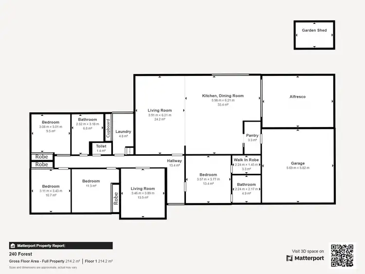 Floorplan of Homely other listing, 240 Forest Drive, Thurgoona NSW 2640