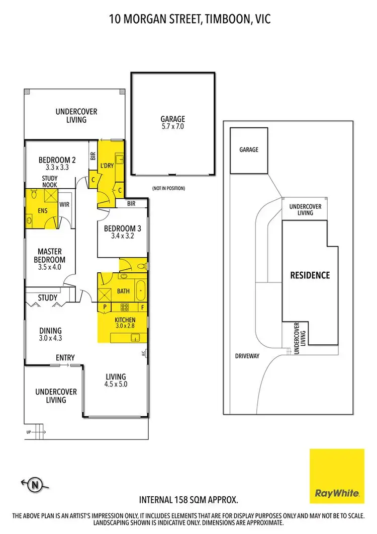 Floorplan of Homely house listing, 10 Morgan Street, Timboon VIC 3268