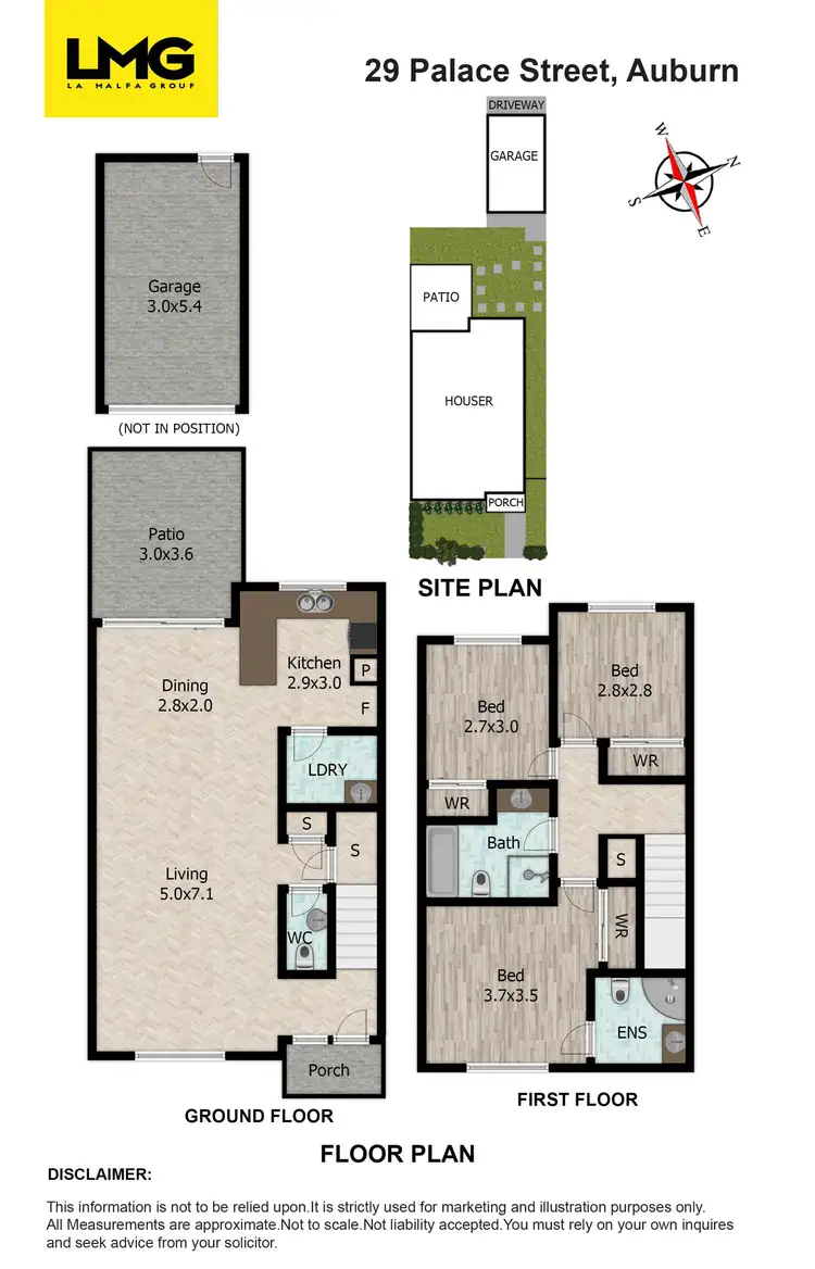 Floorplan of Homely townhouse listing, 29 Palace Street, Auburn NSW 2144