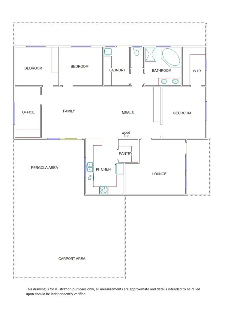 Floorplan of Homely house listing, 18 Holt Street, Mundulla SA 5270