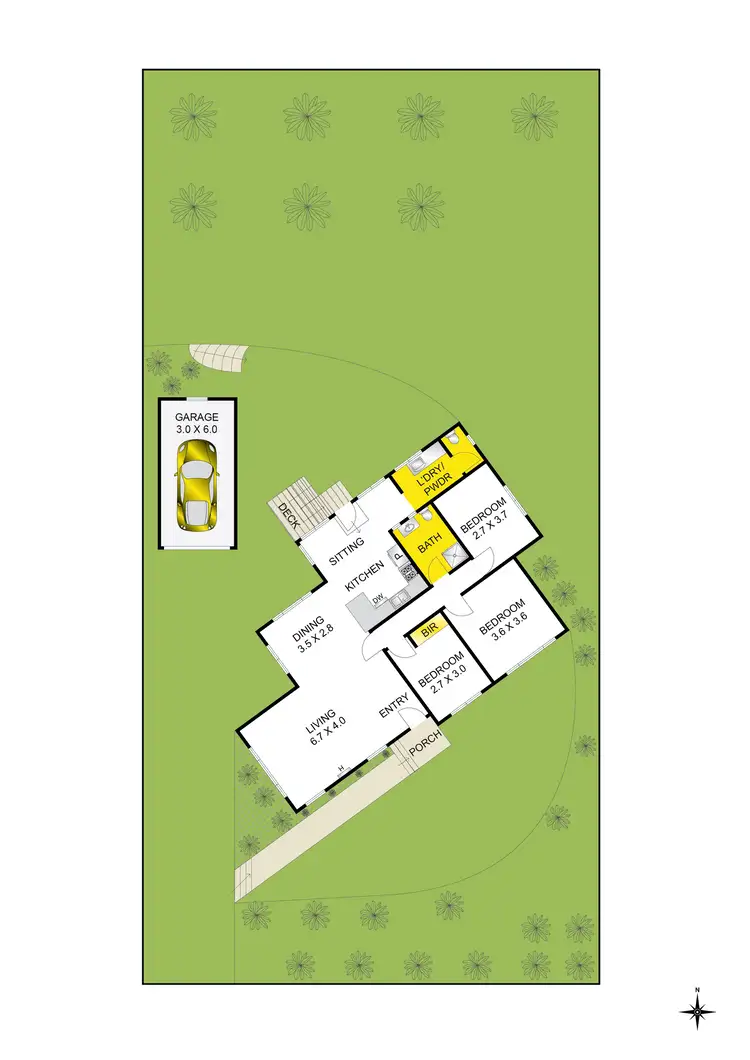 Floorplan of Homely house listing, 182 Roslyn Road, Belmont VIC 3216