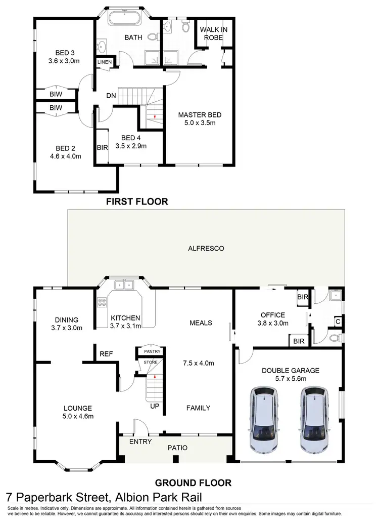 Floorplan of Homely house listing, 7 Paperbark Street, Albion Park Rail NSW 2527