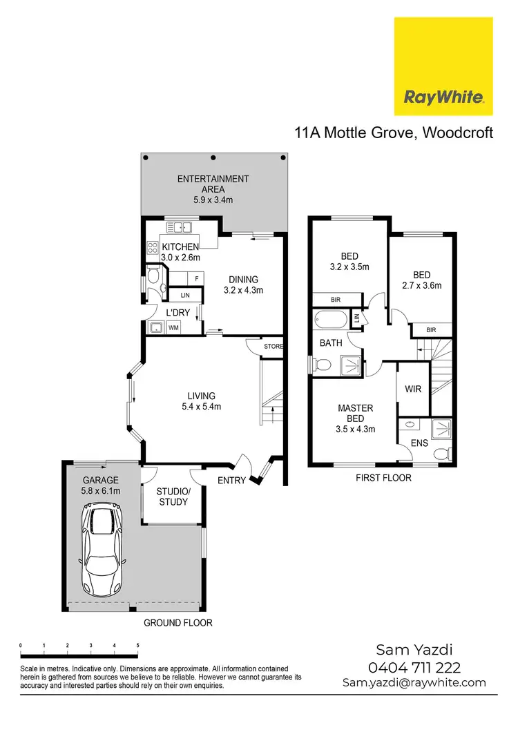 Floorplan of Homely house listing, 11A Mottle Grove, Woodcroft NSW 2767
