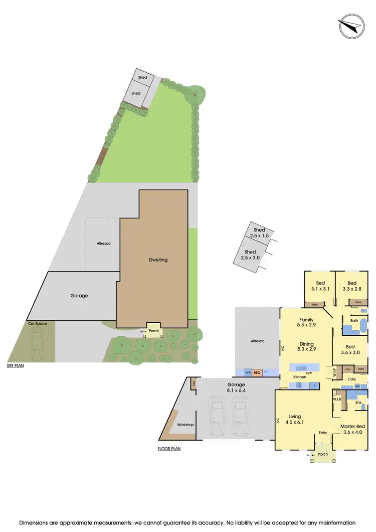 Floorplan of Homely house listing, 4 St Elmo Place, South Morang VIC 3752