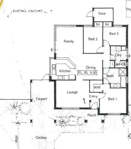 Floorplan of Homely unit listing, 2B Sanchez Court, Cervantes WA 6511