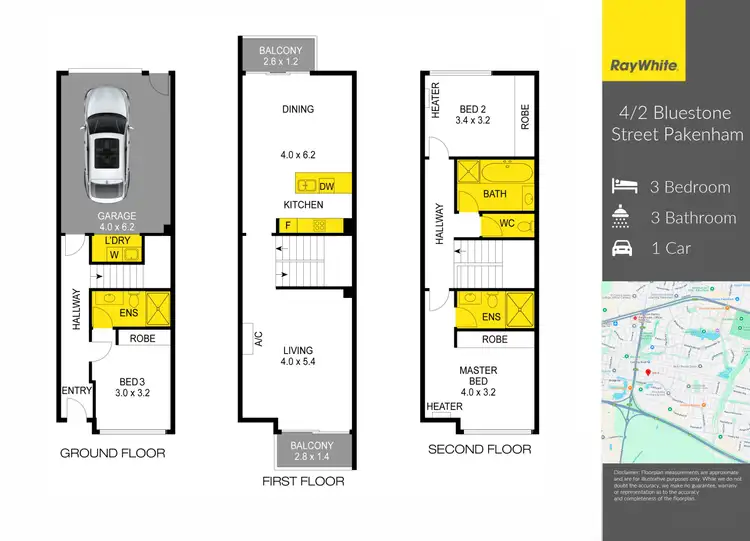 Floorplan of Homely unit listing, 4/2 Bluestone Street, Pakenham VIC 3810