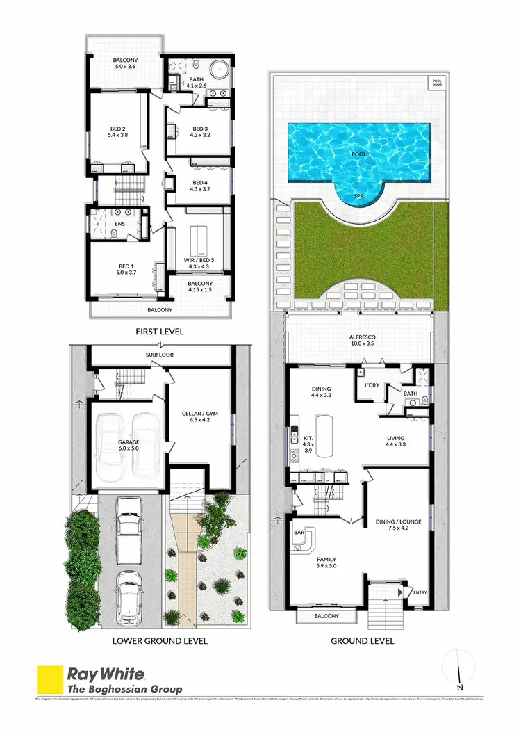 Floorplan of Homely house listing, 38 Pembroke Avenue, Earlwood NSW 2206