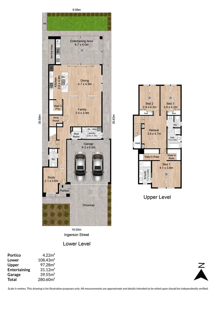 Floorplan of Homely house listing, 72 Ingerson Street, West Beach SA 5024