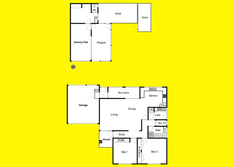 Floorplan of Homely house listing, 3 Noyce Court, Mildura VIC 3500