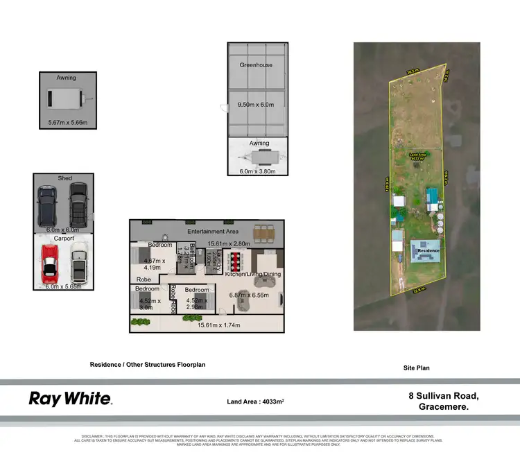 Floorplan of Homely house listing, 8 Sullivan Road, Gracemere QLD 4702