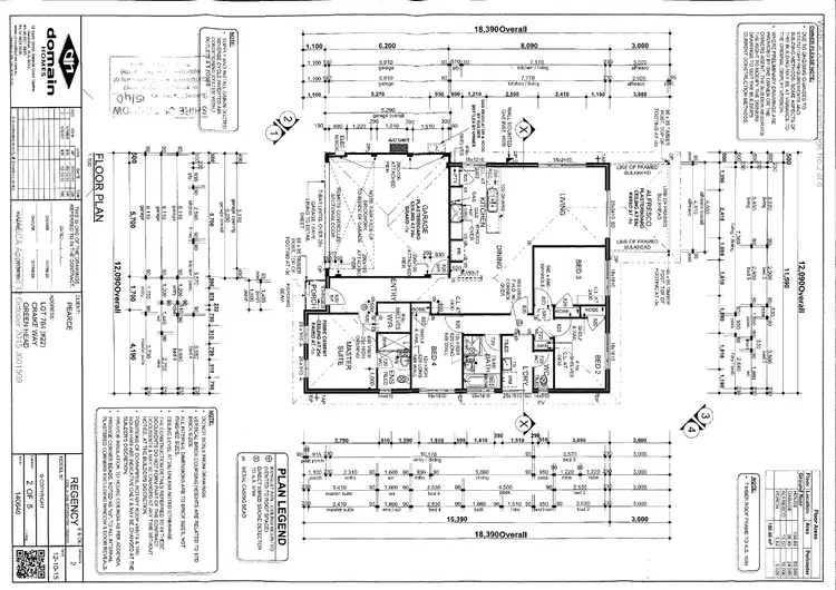 Floorplan of Homely house listing, 22 Craike Way, Green Head WA 6514