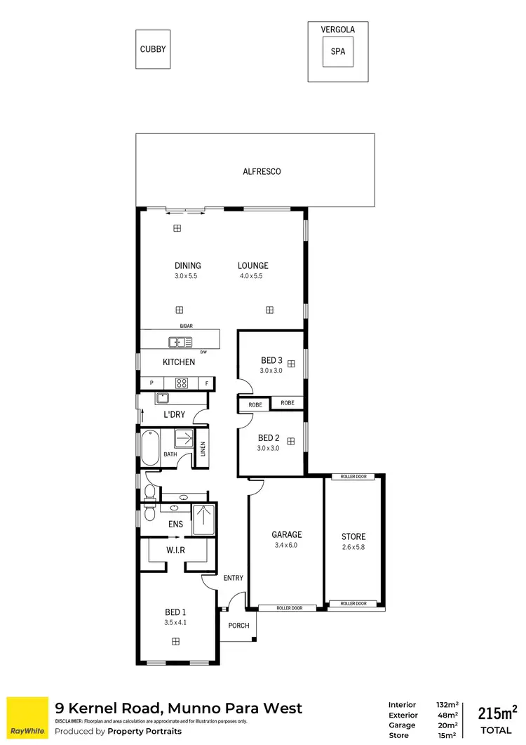 Floorplan of Homely house listing, 9 Kernel Road, Munno Para West SA 5115