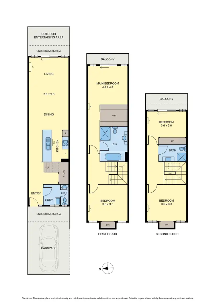 Floorplan of Homely townhouse listing, 29 Beaumonde Street, Coburg VIC 3058