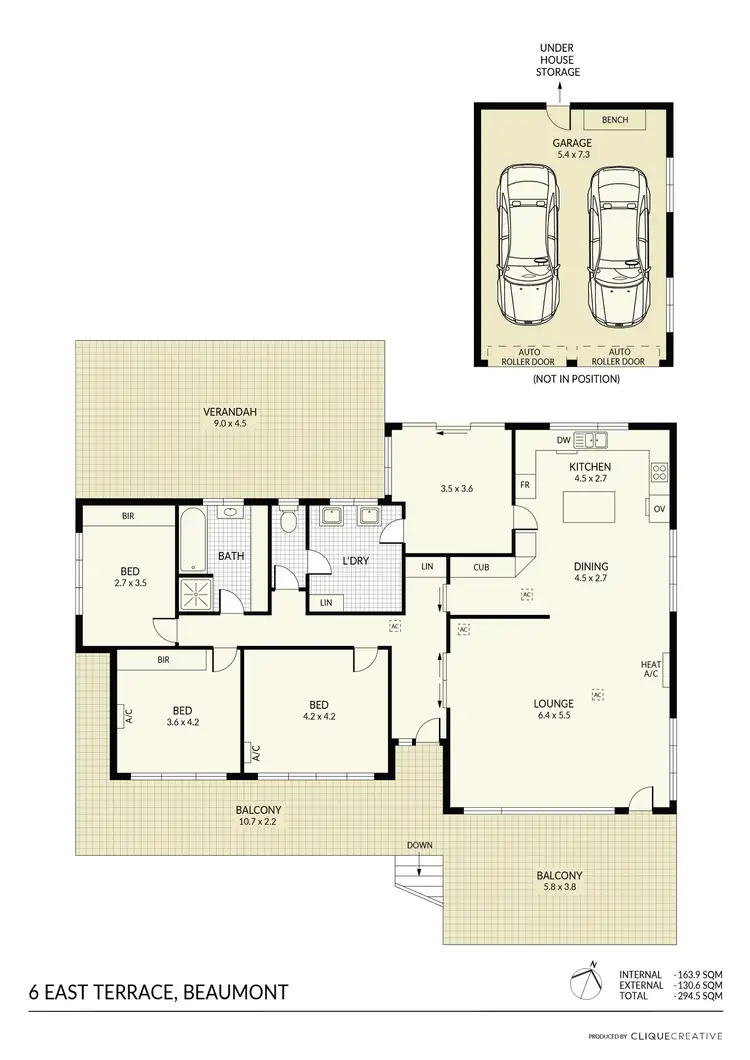 Floorplan of Homely house listing, 6 East Terrace, Beaumont SA 5066