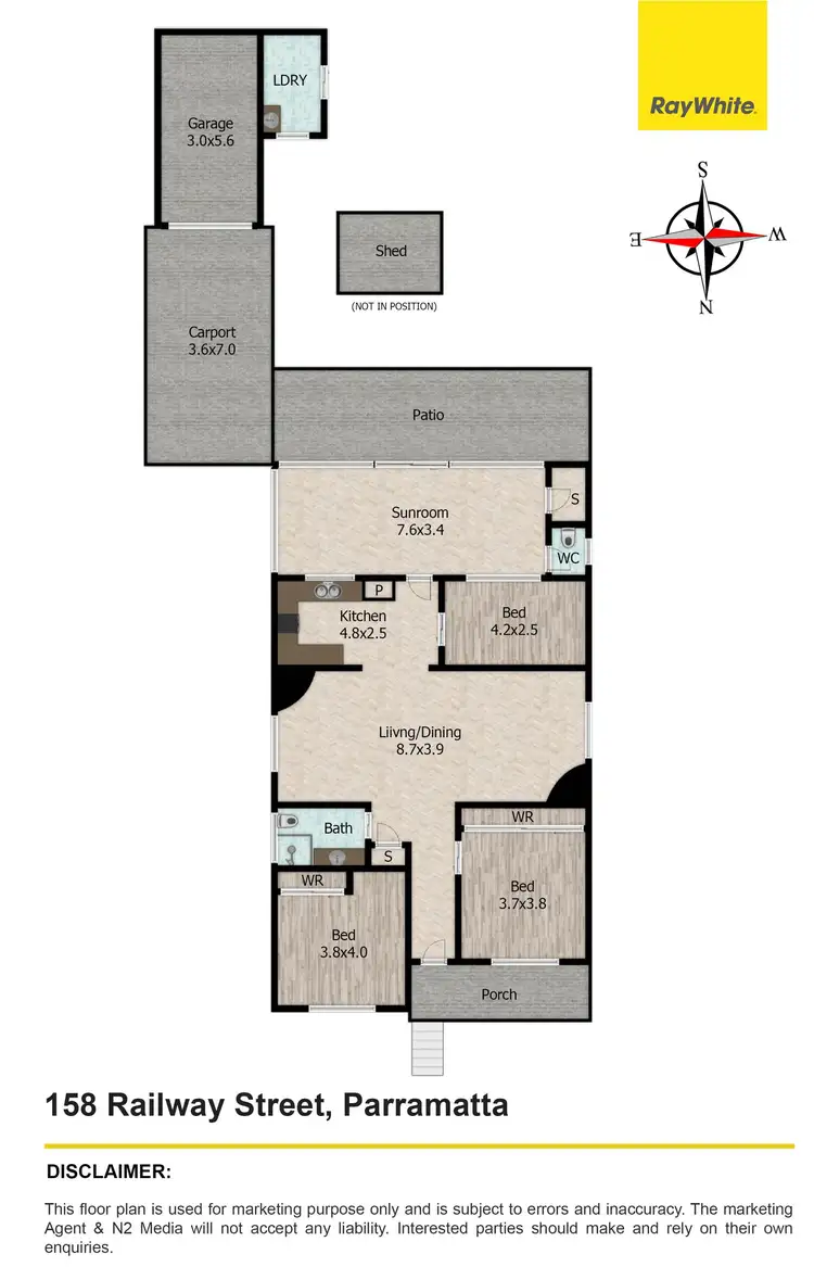 Floorplan of Homely house listing, 158 Railway Street, Parramatta NSW 2150