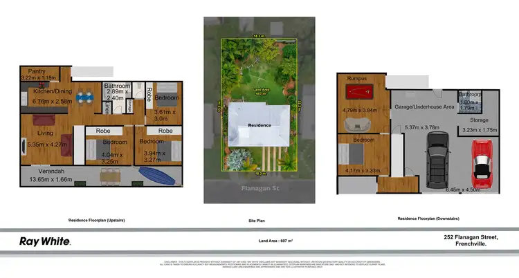 Floorplan of Homely house listing, 252 Flanagan Street, Frenchville QLD 4701