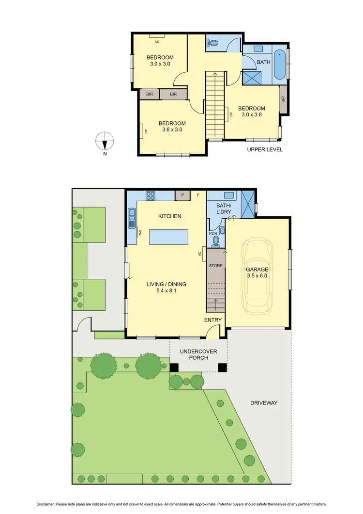 Floorplan of Homely unit listing, 1/7 Caldwell Street, Glenroy VIC 3046
