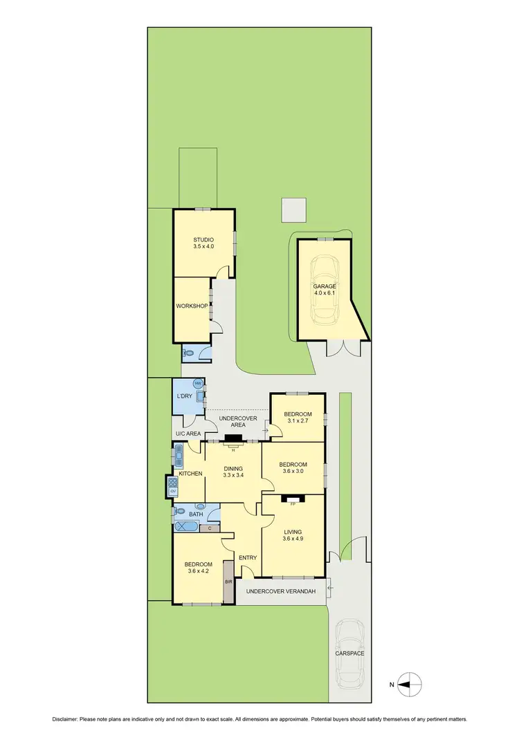 Floorplan of Homely house listing, 6 Liverpool Street, Coburg VIC 3058