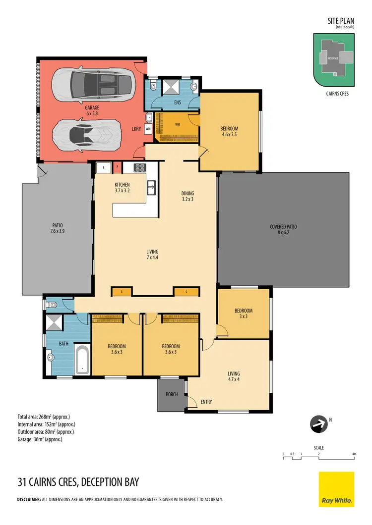 Floorplan of Homely house listing, 31 Cairns Crescent, Deception Bay QLD 4508