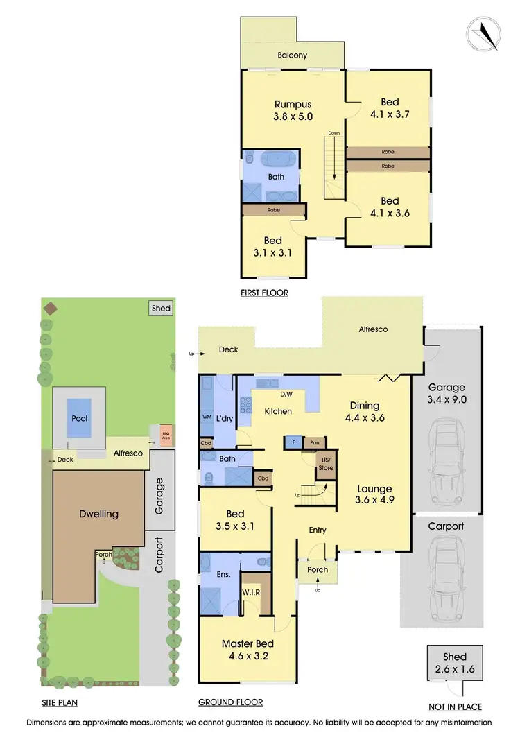 Floorplan of Homely house listing, 45 Victor Road, Bentleigh East VIC 3165