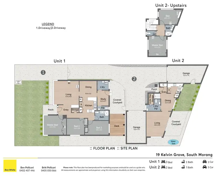 Floorplan of Homely house listing, 2/19 Kelvin Grove, South Morang VIC 3752