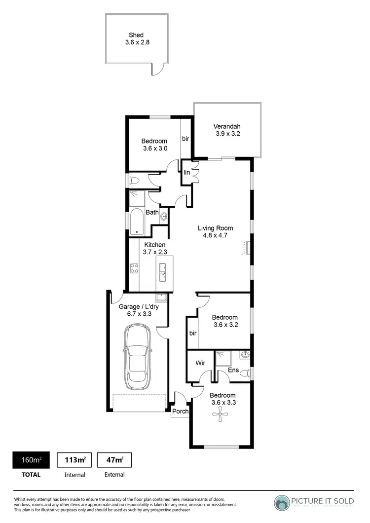 Floorplan of Homely house listing, 16 Willys Street, Munno Para West SA 5115