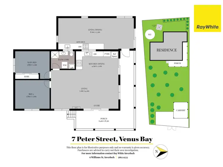 Floorplan of Homely house listing, 7 Peter Street, Venus Bay VIC 3956