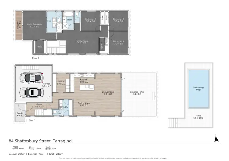 Floorplan of Homely house listing, 84 Shaftesbury Street, Tarragindi QLD 4121