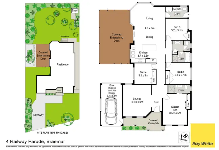 Floorplan of Homely house listing, 4 Railway Parade, Braemar NSW 2575