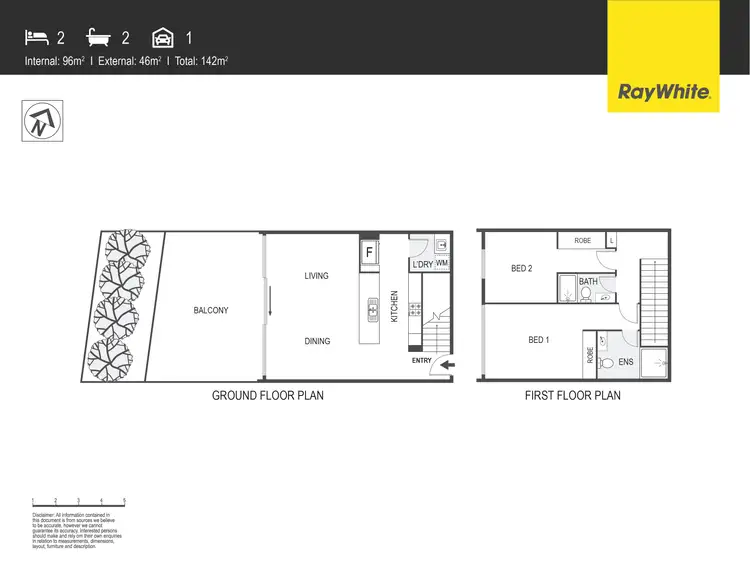 Floorplan of Homely apartment listing, 10/22 Canberra Avenue, Forrest ACT 2603