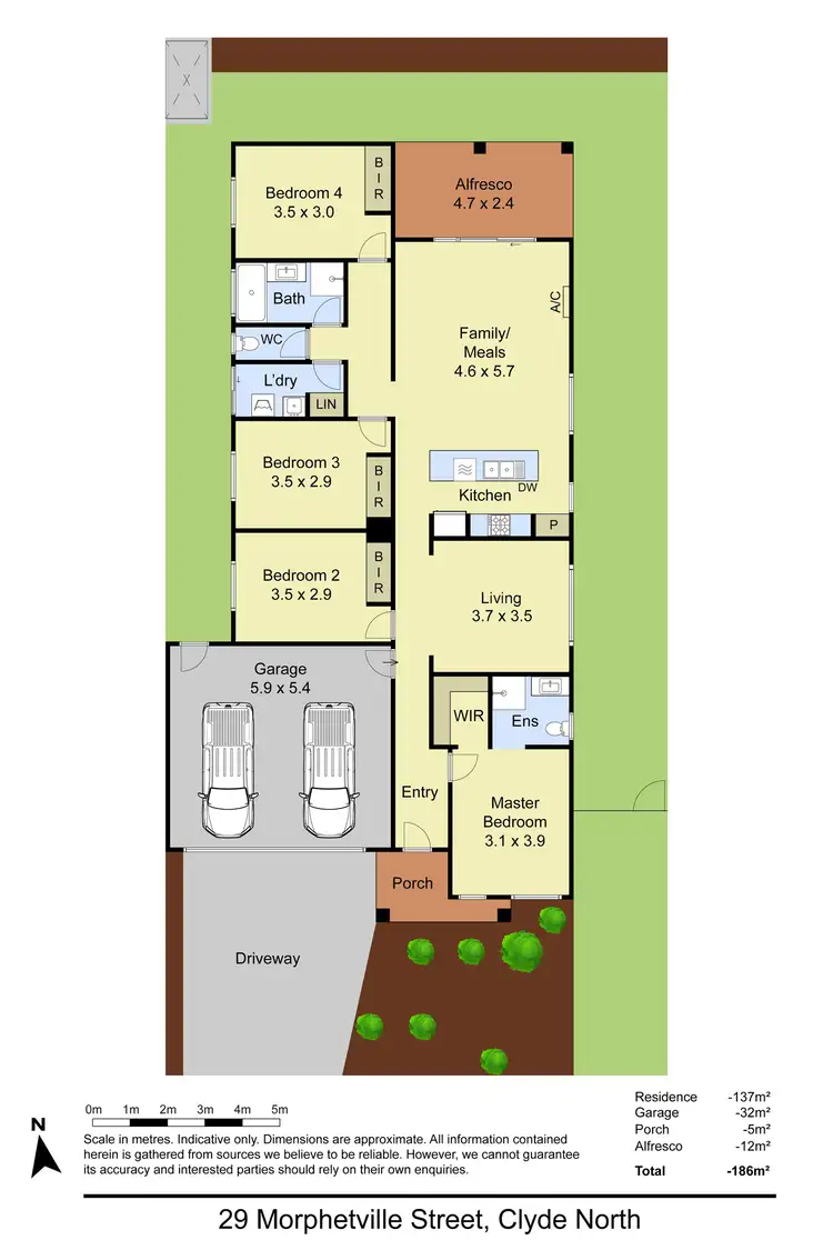 Floorplan of Homely house listing, 29 Morphetville Street, Clyde North VIC 3978